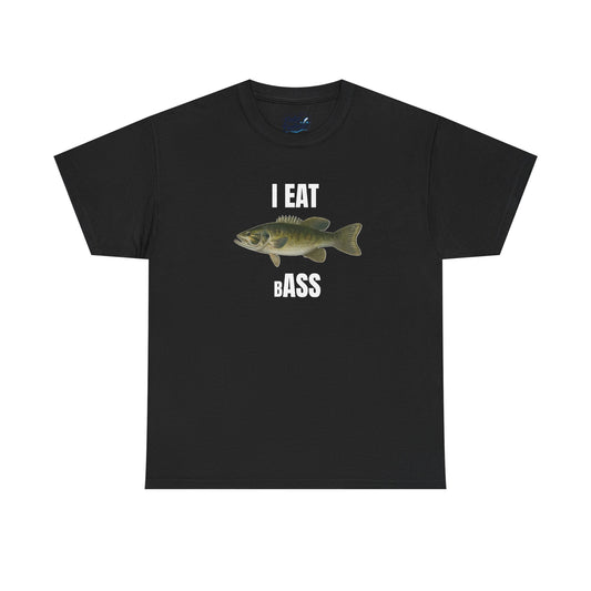 "eat bass" tee