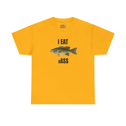"eat bass" tee