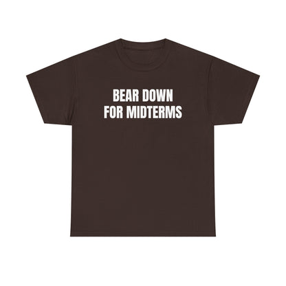 “Bear Down For Midterms” tee