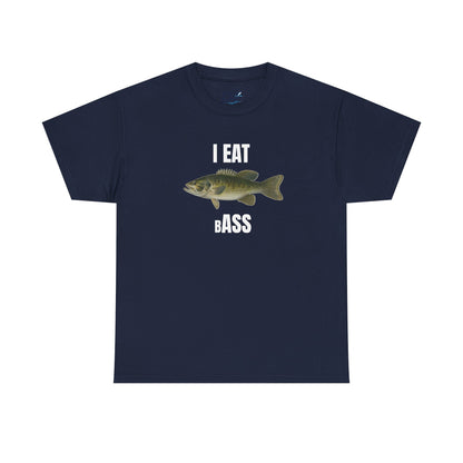 "eat bass" tee