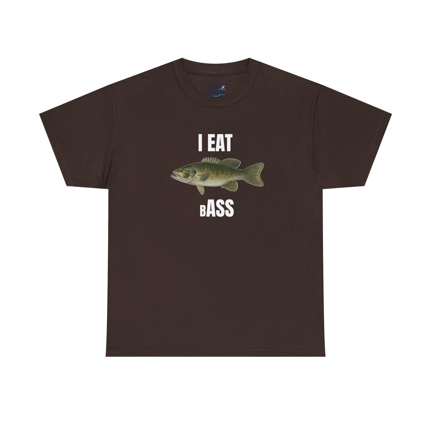 "eat bass" tee