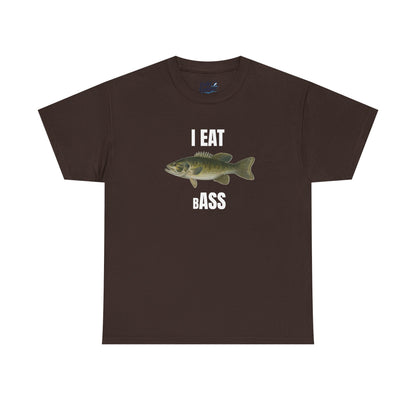 "eat bass" tee