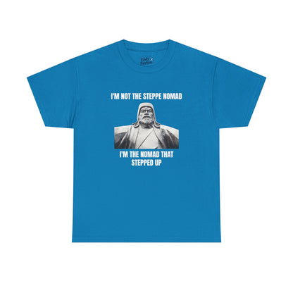 "stepped up" tee