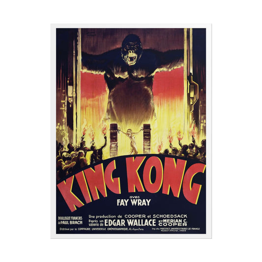 1933 King Kong French Movie Poster