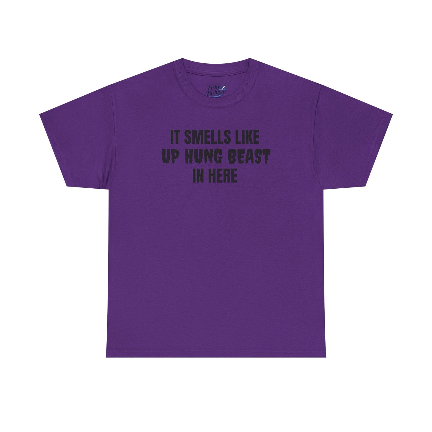 "up hung beast" tee