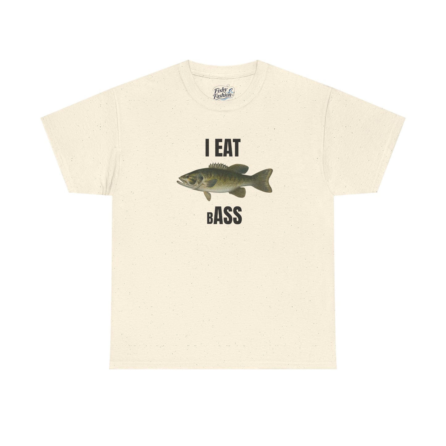 "eat bass" tee