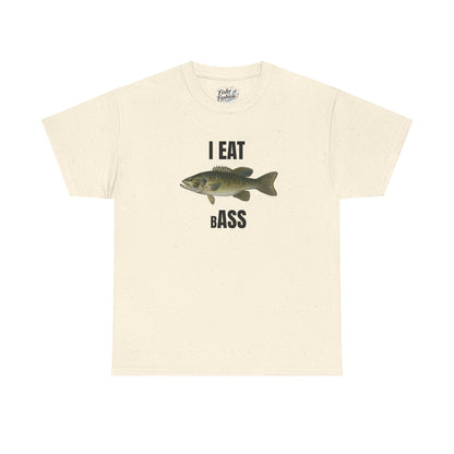 "eat bass" tee