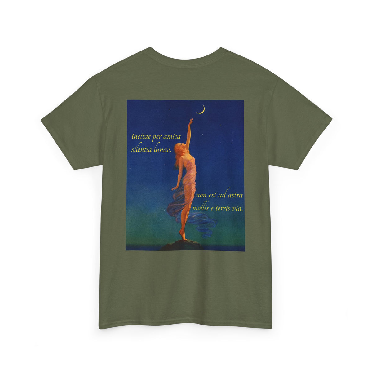 Tacitae Lunae Latin Moon Shirt