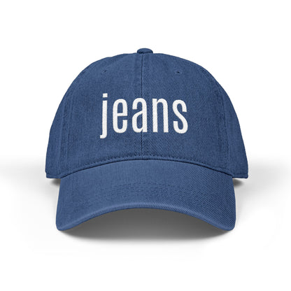 jeans hat