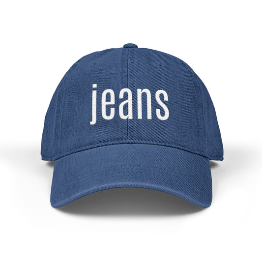 jeans hat