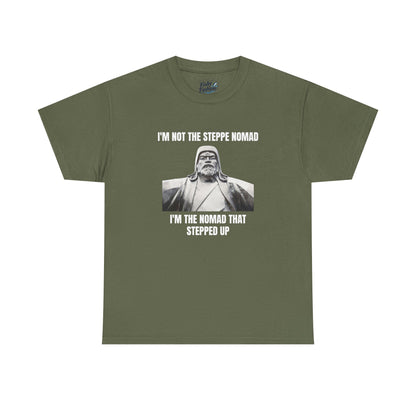 "stepped up" tee