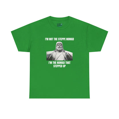 "stepped up" tee