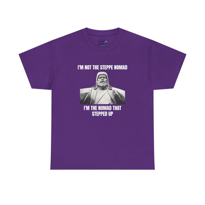"stepped up" tee