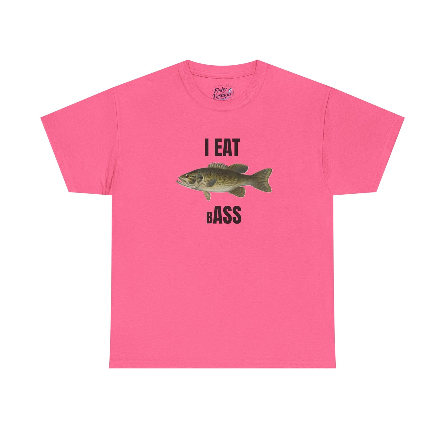 "eat bass" tee