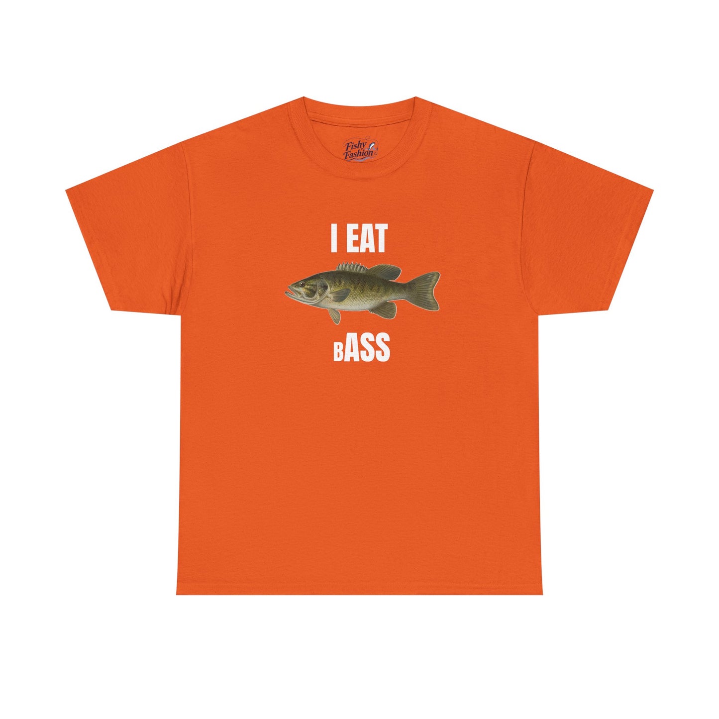 "eat bass" tee