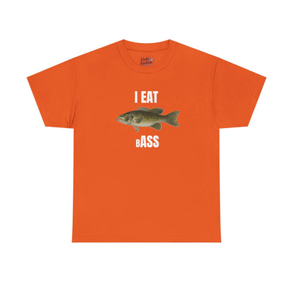 "eat bass" tee