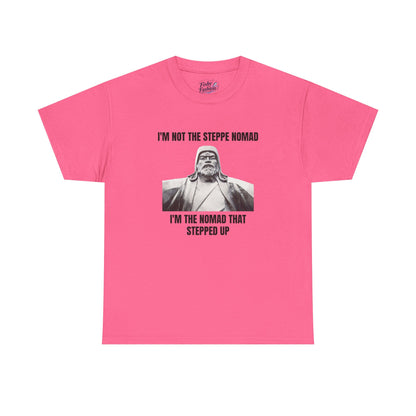 "stepped up" tee
