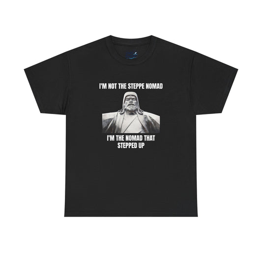 "stepped up" tee