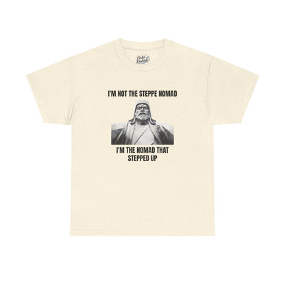 "stepped up" tee