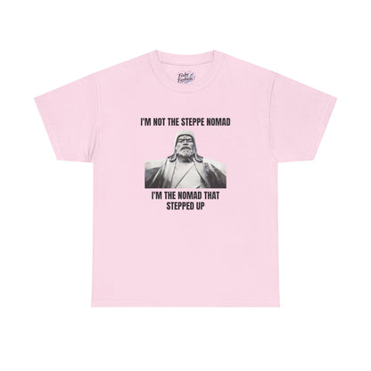 "stepped up" tee