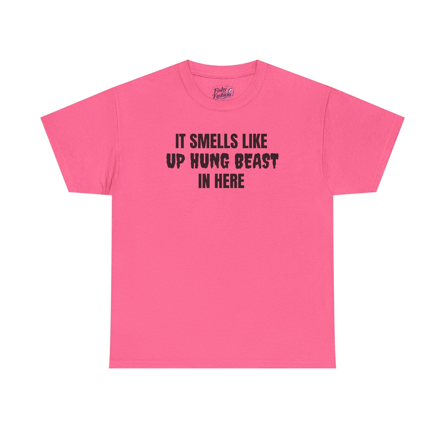 "up hung beast" tee