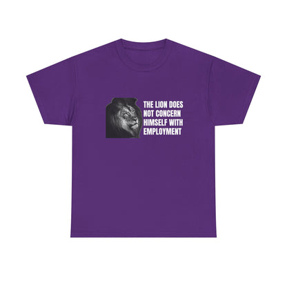"Lion Employment" tee