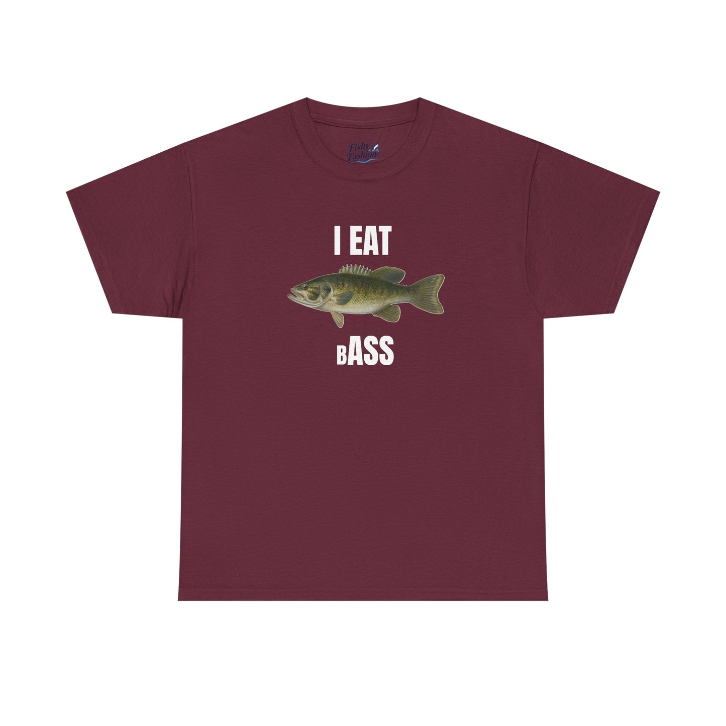 "eat bass" tee
