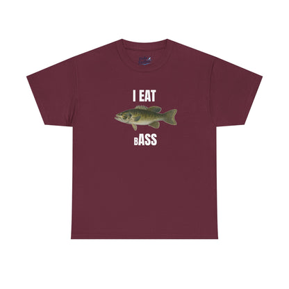 "eat bass" tee