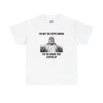 "stepped up" tee
