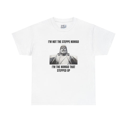 "stepped up" tee