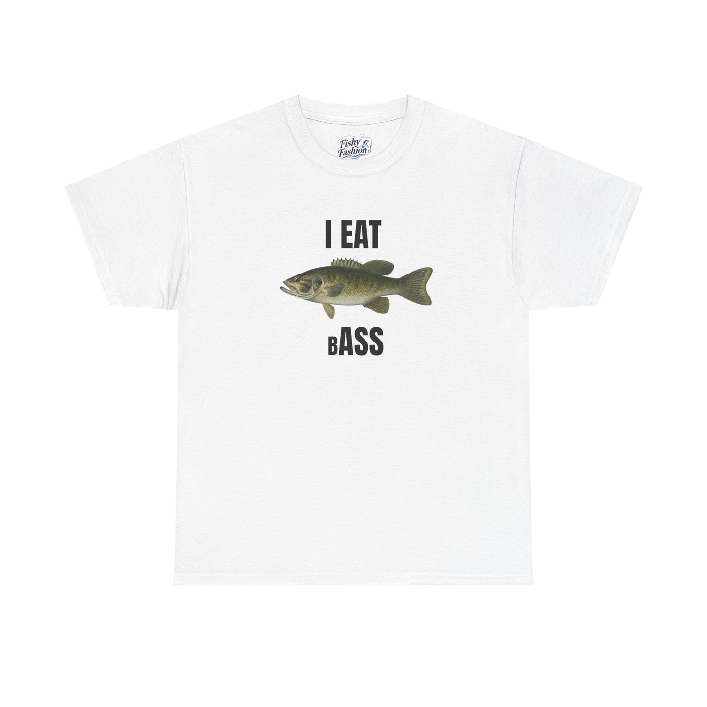 "eat bass" tee