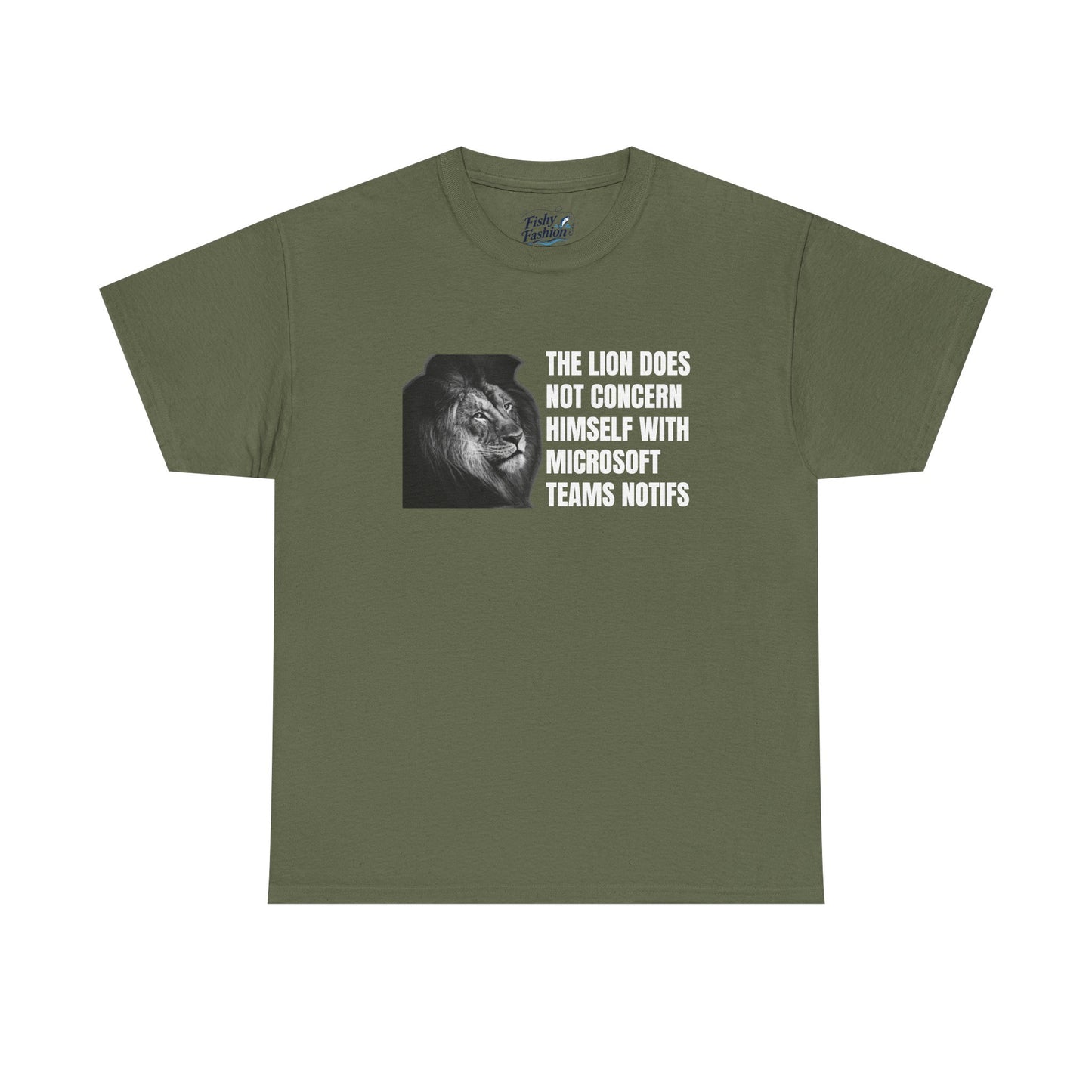 "Lion Team Notifs" tee