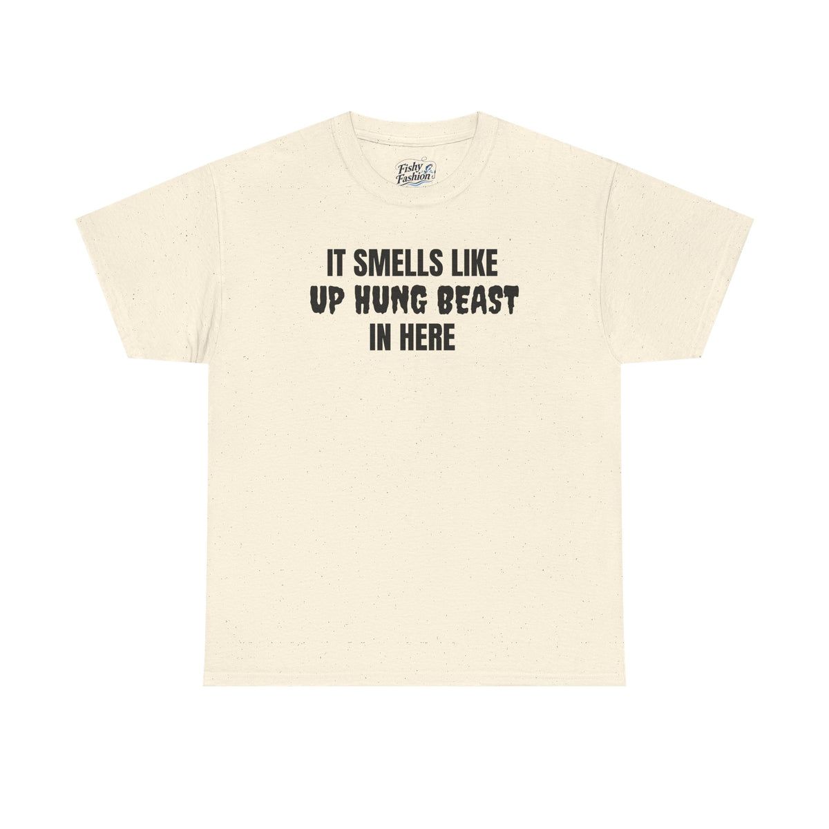 "up hung beast" tee