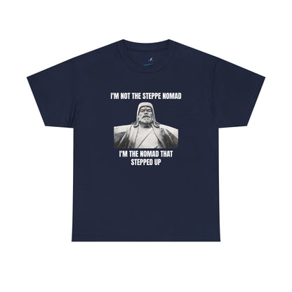 "stepped up" tee