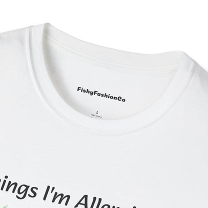 "I'm Allergic" tee