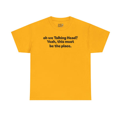 Talking Head Shirt