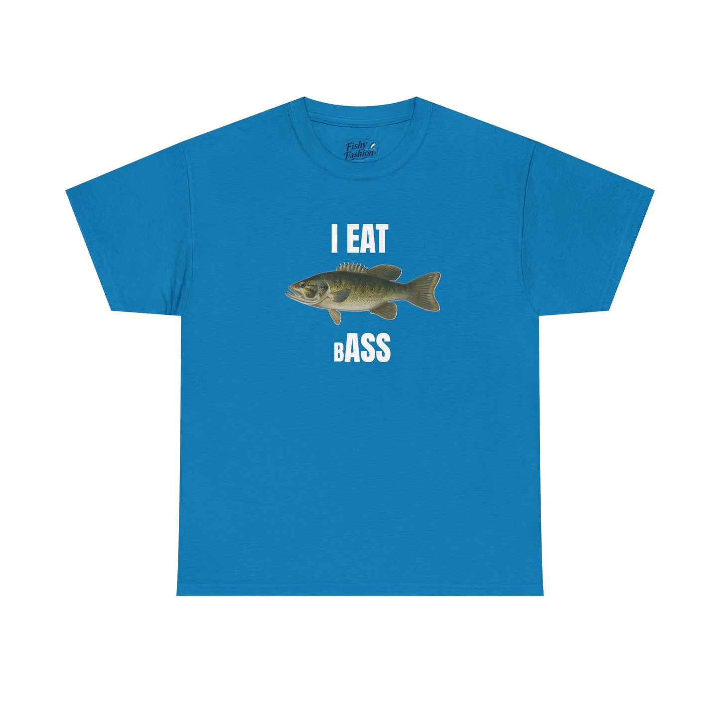 "eat bass" tee