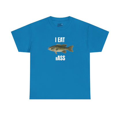 "eat bass" tee
