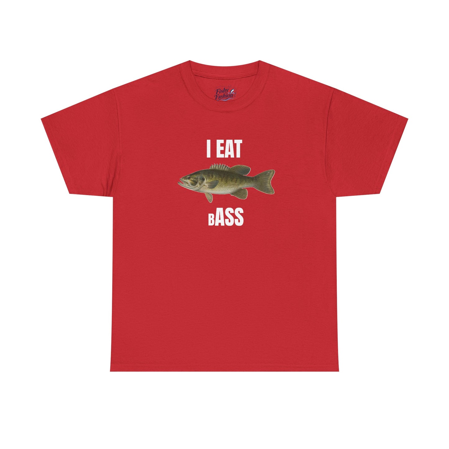 "eat bass" tee