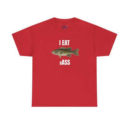"eat bass" tee
