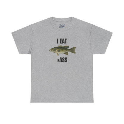 "eat bass" tee