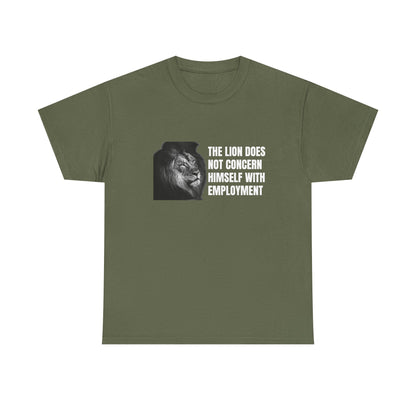 "Lion Employment" tee