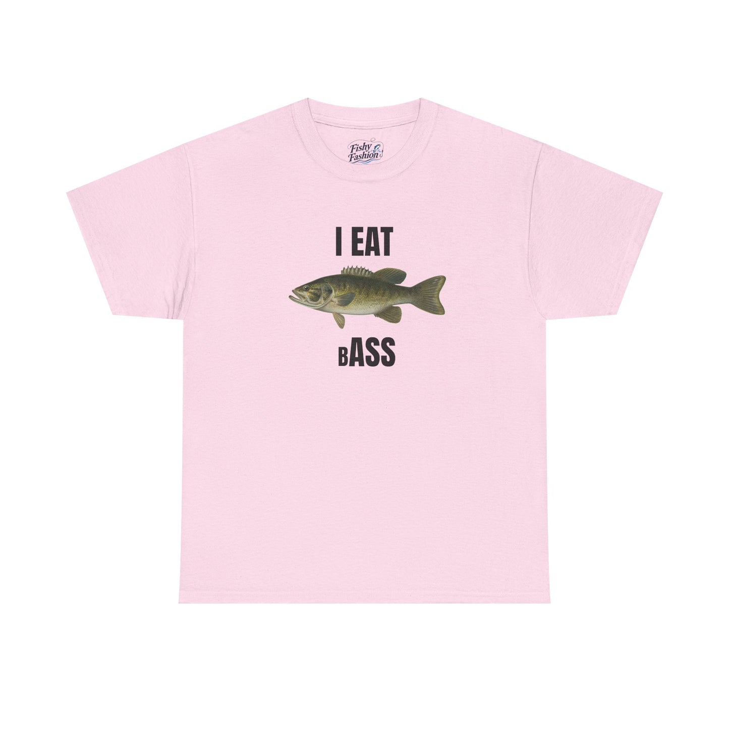 "eat bass" tee
