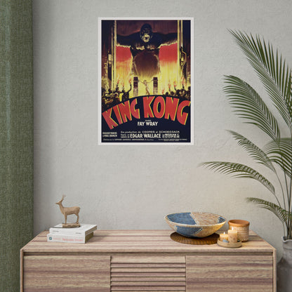 1933 King Kong French Movie Poster