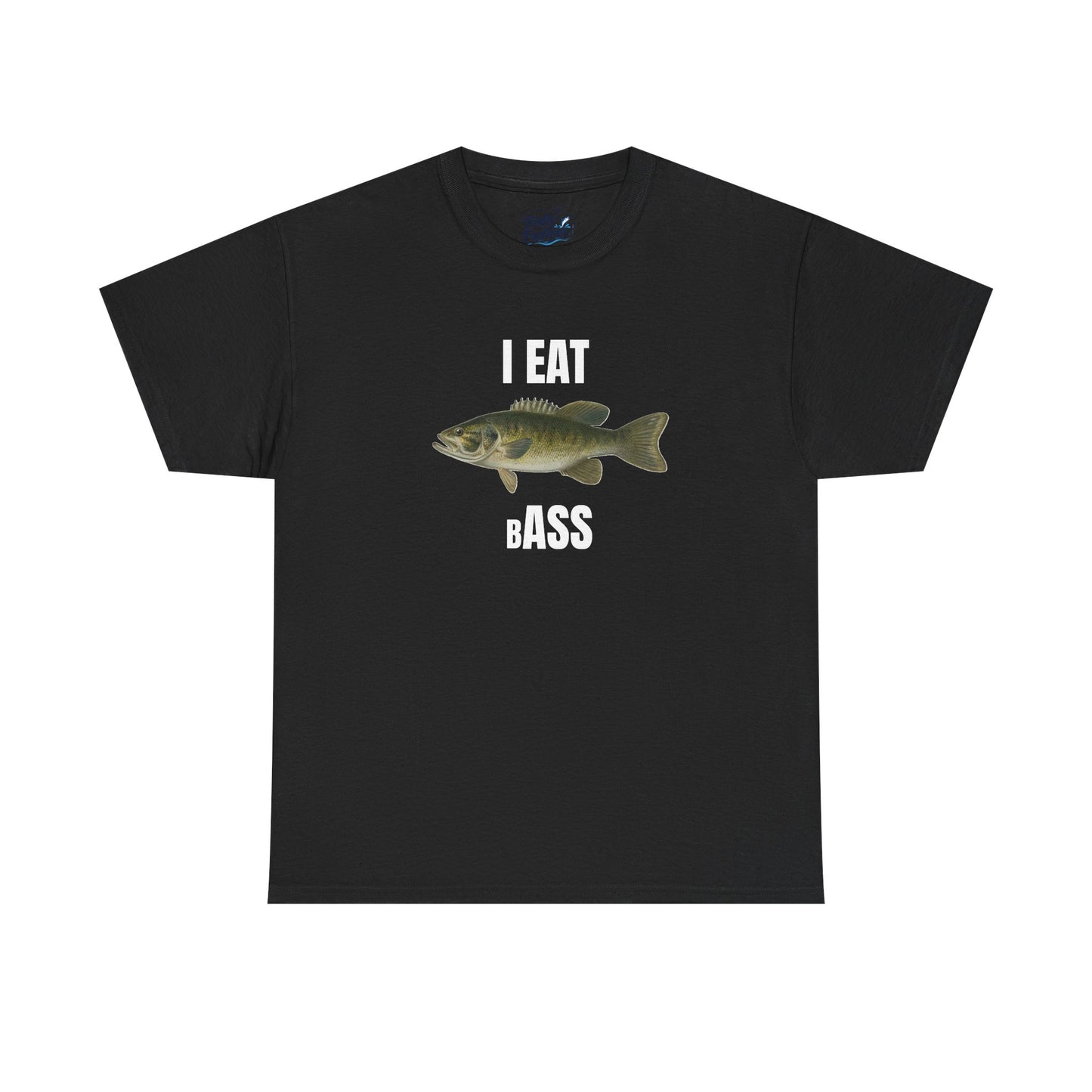 "eat bass" tee