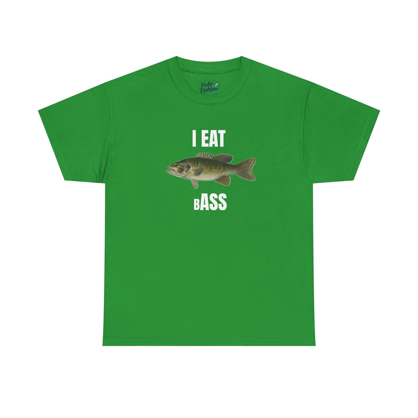 "eat bass" tee