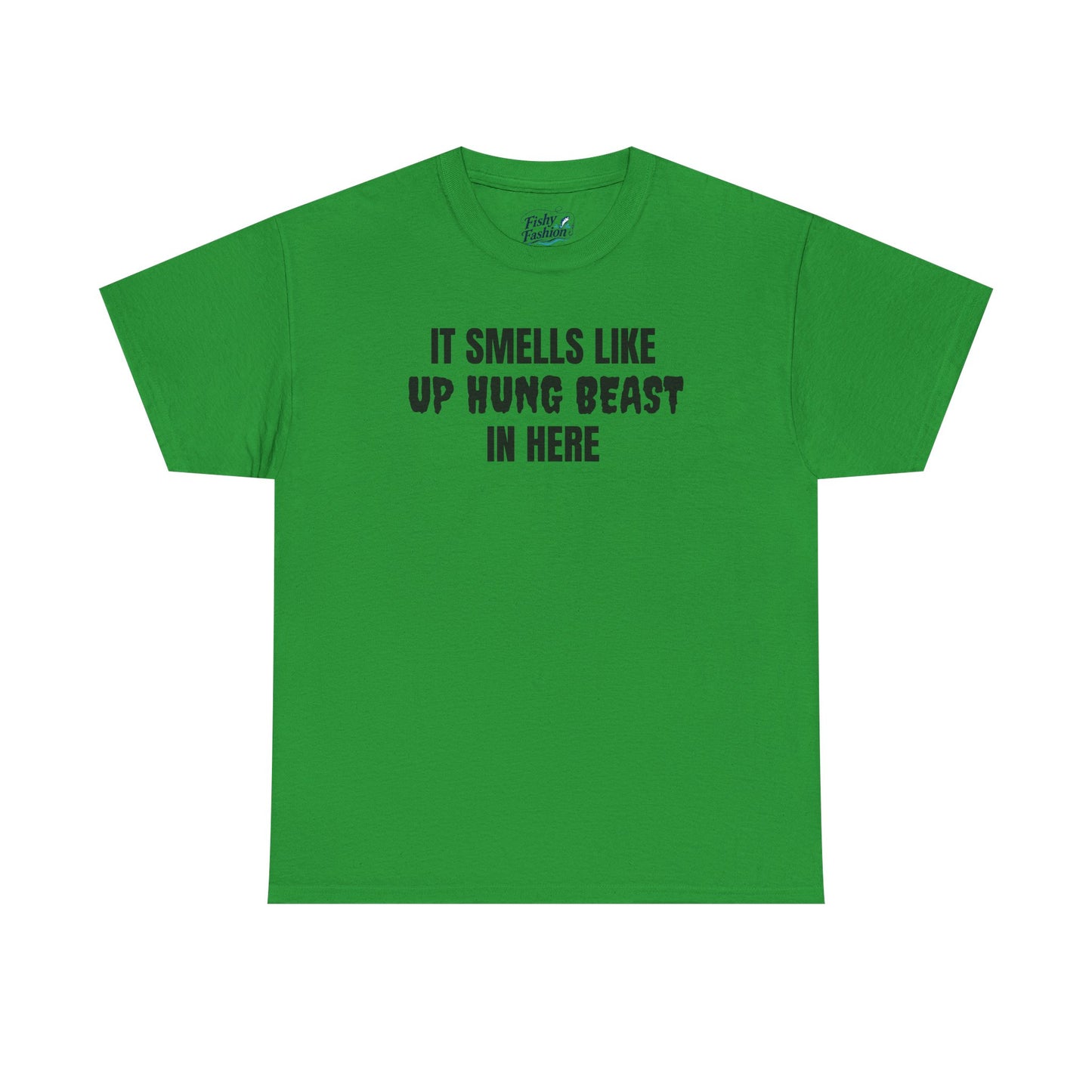 "up hung beast" tee