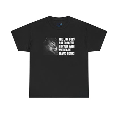 "Lion Team Notifs" tee