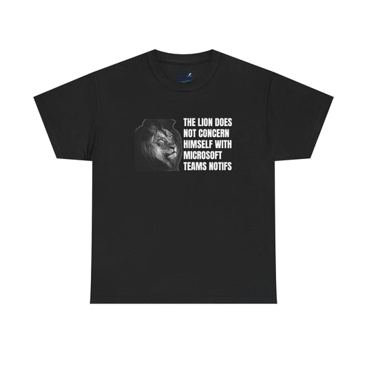"Lion Team Notifs" tee