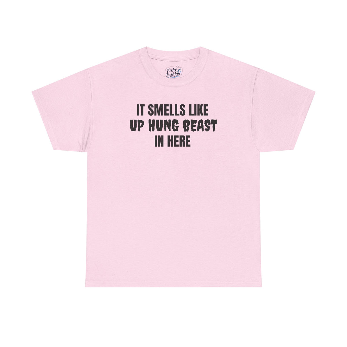 "up hung beast" tee